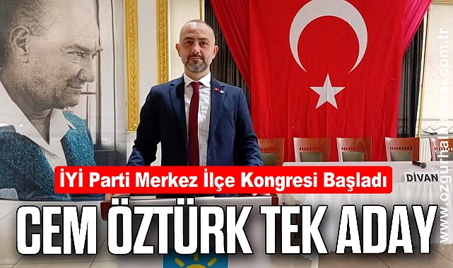 CEM ÖZTÜRK TEK ADAY