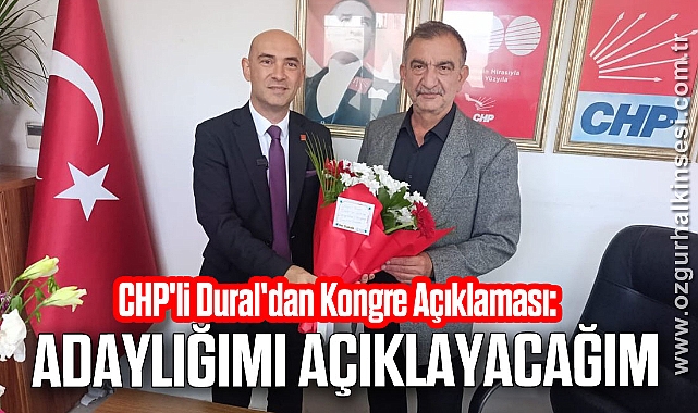 CHP İl Başkanlığı'ndan Özden'e Hayırlı Olsun Ziyareti