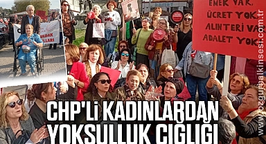 CHP'li Kadınlardan Yoksulluk Çığlığı