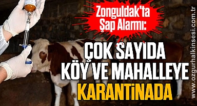 Çok Sayıda Köy ve Mahalleye Karantinada