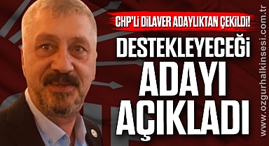 Destekleyeceği Adayı Açıkladı