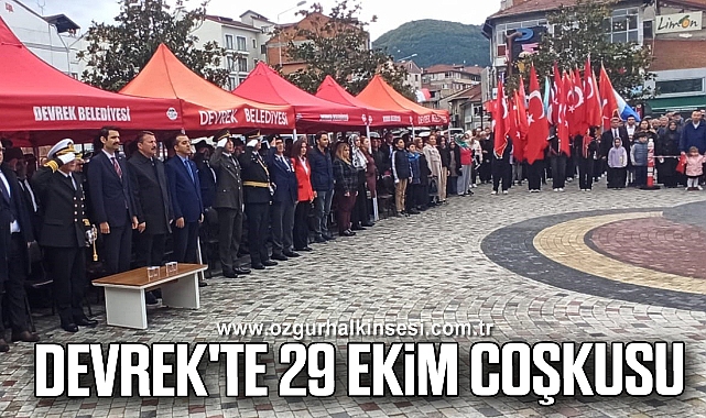 Devrek'te 29 Ekim coşkusu
