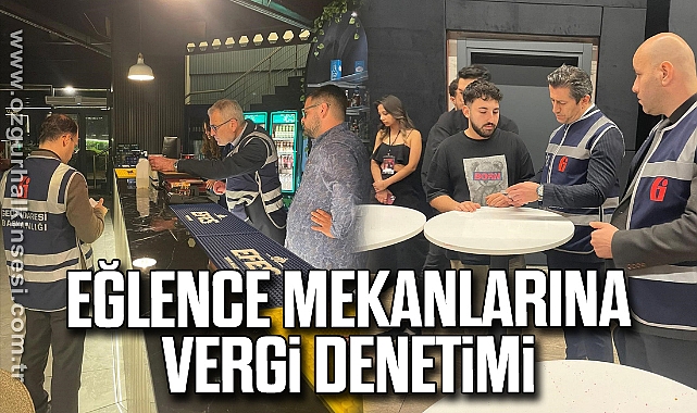 Eğlence mekanlarına vergi denetimi