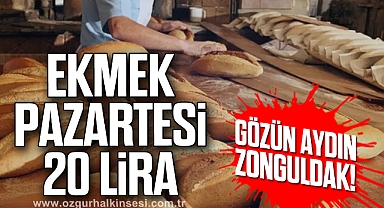 EKMEK PAZARTESİ 20 LİRA
