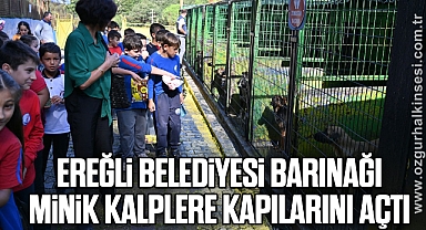 EREĞLİ BELEDİYESİ BARINAĞI, MİNİK KALPLERE KAPILARINI AÇTI