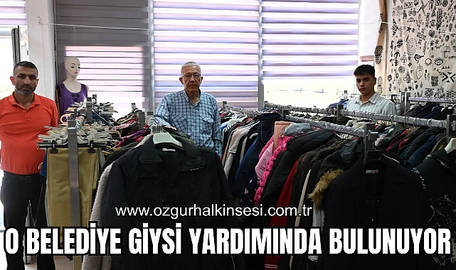 Ereğli Belediyesi, Giysi Yardımında Bulunuyor