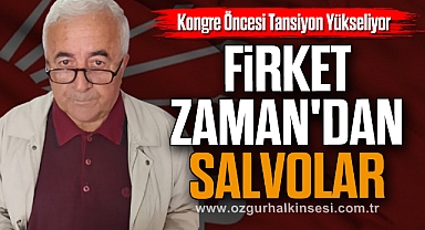 Firket Zaman'dan Salvolar