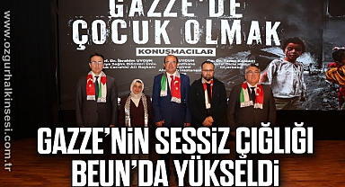 Gazze’nin Sessiz Çığlığı BEUN’da Yükseldi