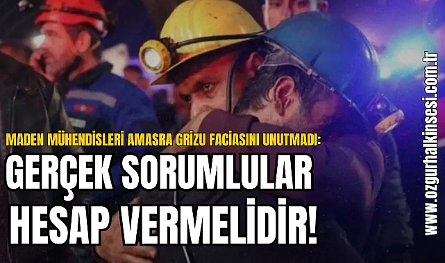 Gerçek Sorumlular Hesap Vermelidir!