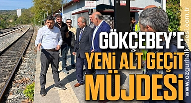 Gökçebey’e Yeni Alt Geçit Müjdesi