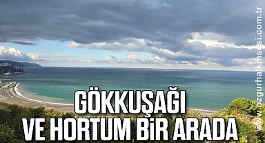 Gökkuşağı ve Hortum Bir Arada