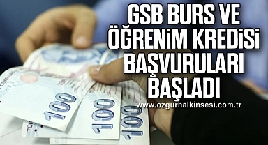 GSB Burs ve Öğrenim Kredisi Başvuruları Başladı