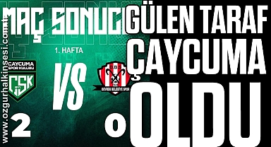 GÜLEN TARAF ÇAYCUMA OLDU