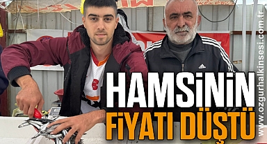 Hamsinin fiyatı düştü