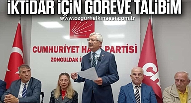 İKTİDAR İÇİN GÖREVE TALİBİM 