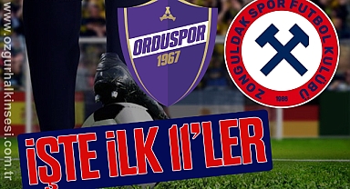 İlk 11'ler Belli Oldu!