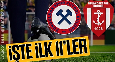 İlk 11'ler açıklandı