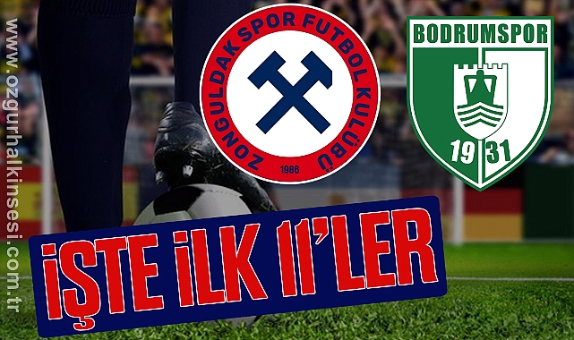 İlk 11'ler Belli Oldu