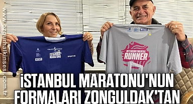 İSTANBUL MARATONU'NUN FORMALARI ZONGULDAK'TAN