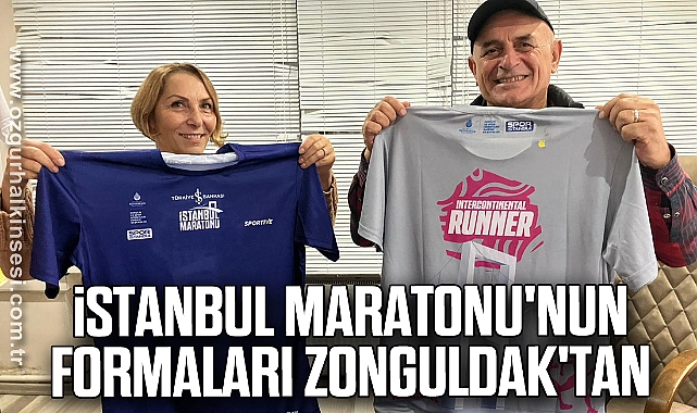 İSTANBUL MARATONU'NUN FORMALARI ZONGULDAK'TAN