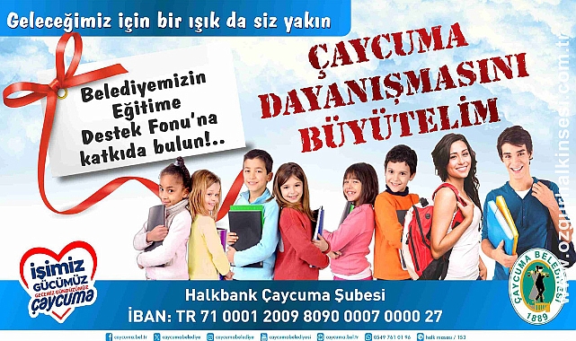 Kantarcı’dan belediye eğitim hesabına destek çağrısı