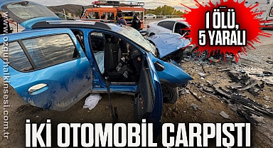 Kastamonu'da iki otomobil çarpıştı