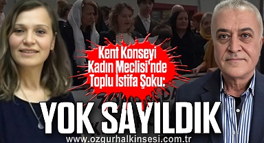 Kent Konseyi Kadın Meclisi'nde Toplu İstifa Şoku: 
