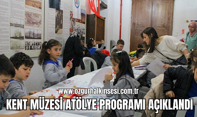 Kent Müzesi Atölye Programı Açıklandı