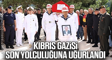  Kıbrıs Gazisi son yolculuğuna uğurlandı