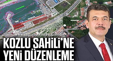 Kozlu Sahili'ne Yeni Düzenleme