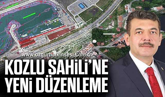 Kozlu Sahili'ne Yeni Düzenleme