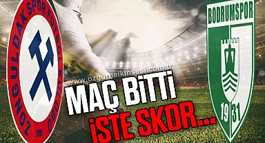 Maç bitti... İşte skor!