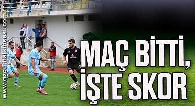 Maç bitti, işte skor