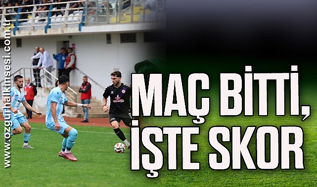 Maç bitti, işte skor