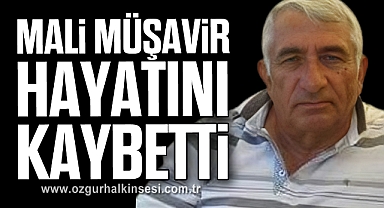 MALİ MÜŞAVİR HAYATINI KAYBETTİ