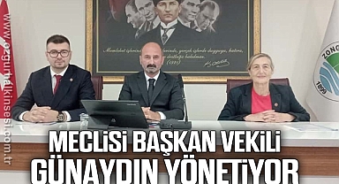 Meclisi Başkan Vekili Günaydın Yönetiyor