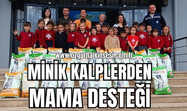 MİNİK KALPLERDEN MAMA DESTEĞİ