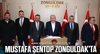 Mustafa Şentop Zonguldak'ta