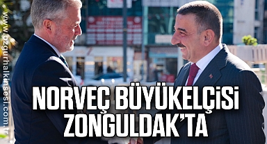 NORVEÇ BÜYÜKELÇİSİ ZONGULDAK’TA