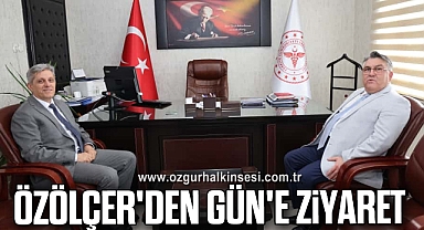 ÖZÖLÇER'DEN GÜN'E ZİYARET