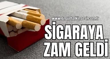 SİGARAYA ZAM GELDİ
