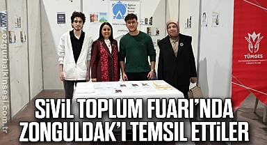 Sivil Toplum Fuarı’nda Zonguldak’ı Temsil Ettiler