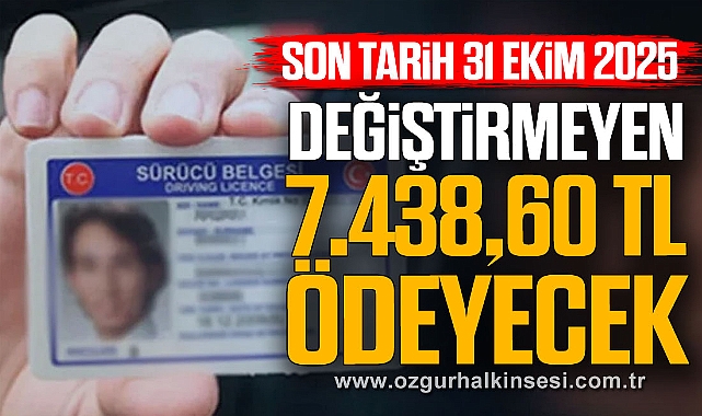 Son Tarih 31 Ekim 2025