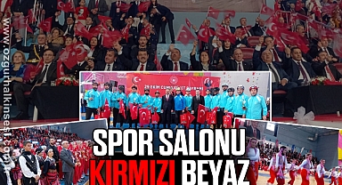 Spor Salonu Kırmızı Beyaz