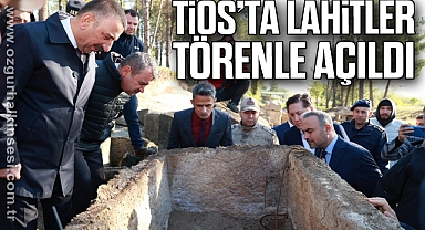 TİOS’TA LAHİTLER TÖRENLE AÇILDI