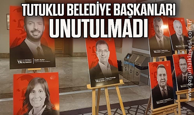 Tutuklu Belediye Başkanları Unutulmadı
