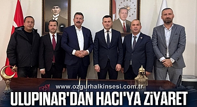 ULUPINAR'DAN HACI'YA ZİYARET