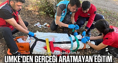 UMKE'den Gerçeği Aratmayan Eğitim