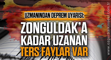 Uzmanından Deprem Uyarısı: “Zonguldak’a Kadar Uzanan Ters Faylar Var!”
