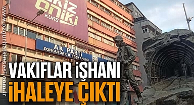 VAKIFLAR İŞHANI İHALEYE ÇIKTI